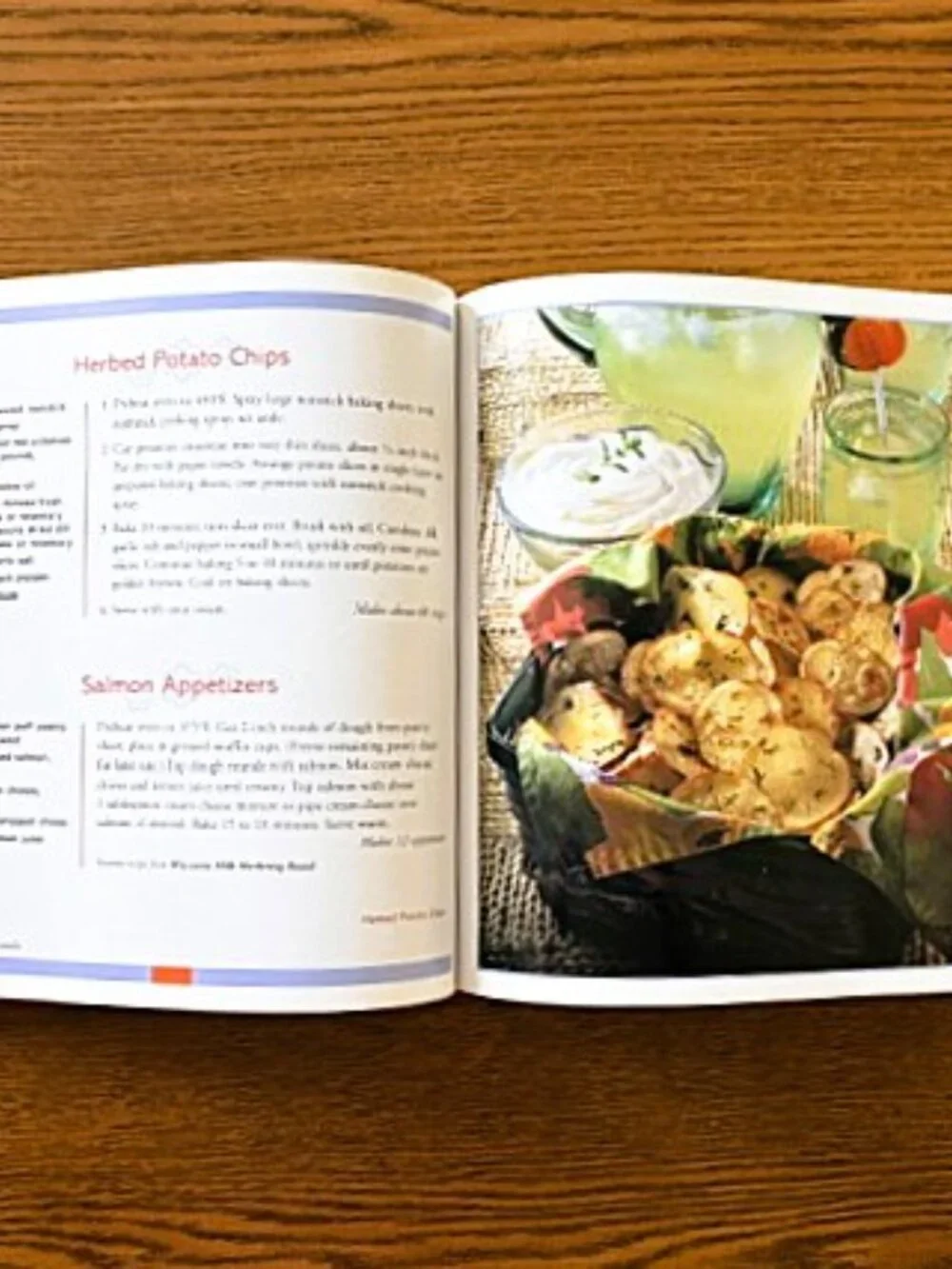 Cookbook and Recipe Cards for Appetizers and Party Foods